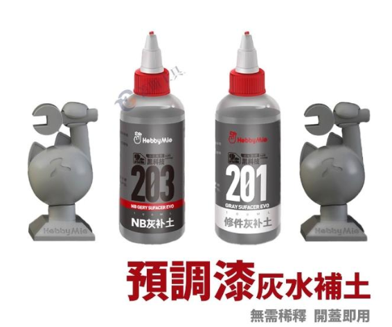 灰水補土 NB20 補土 模型工具 模型補土 水補土 GK專用水補土 模型水補土 免稀釋 修件補土 模型用